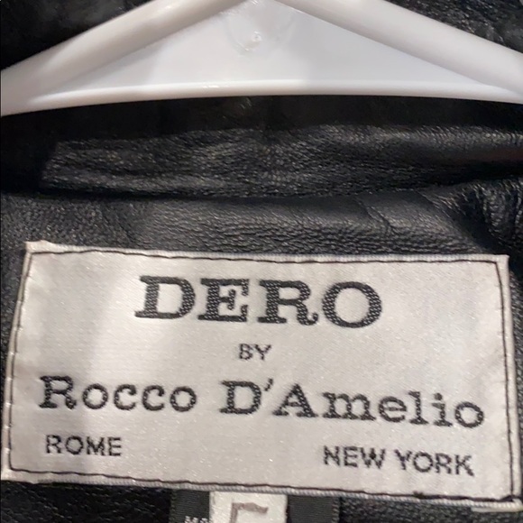 Black Leather Ladies Car Coat - ✨STUNNING!!✨ - Picture 7 of 8